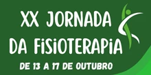 Banner de divulgao da XX Jornada da Fisioterapia