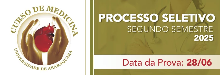 Banner de divulgao do Processo Seletivo Medicina Segundo Semestre 2025