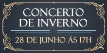Banner de divulga��o do Concerto de Inverno Uniara