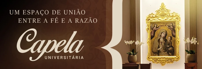 Banner de divulga��o da Capela Universit�ria