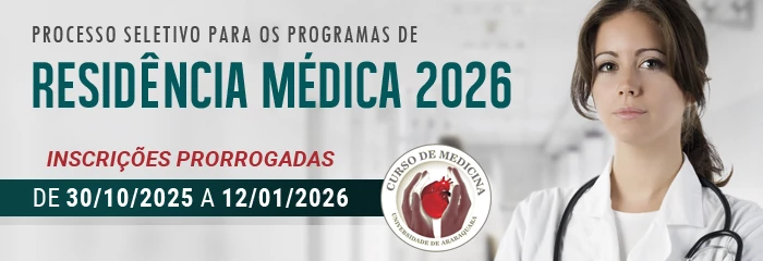 Banner de divulga��o do Processo Seletivo para Resid�ncia M�dica 2026