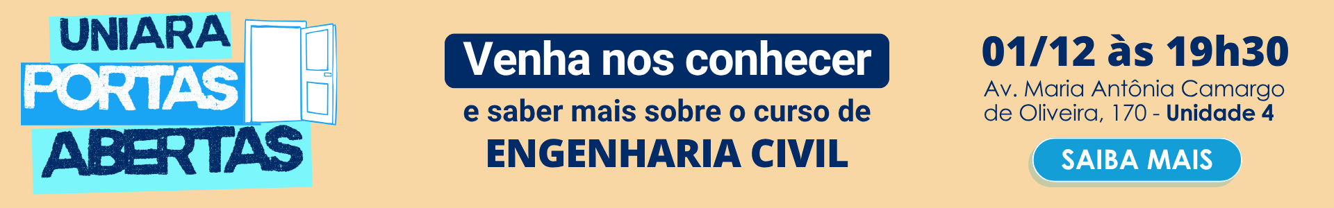 Uniara Portas Abertas - Engenharia Civil (versão desktop)