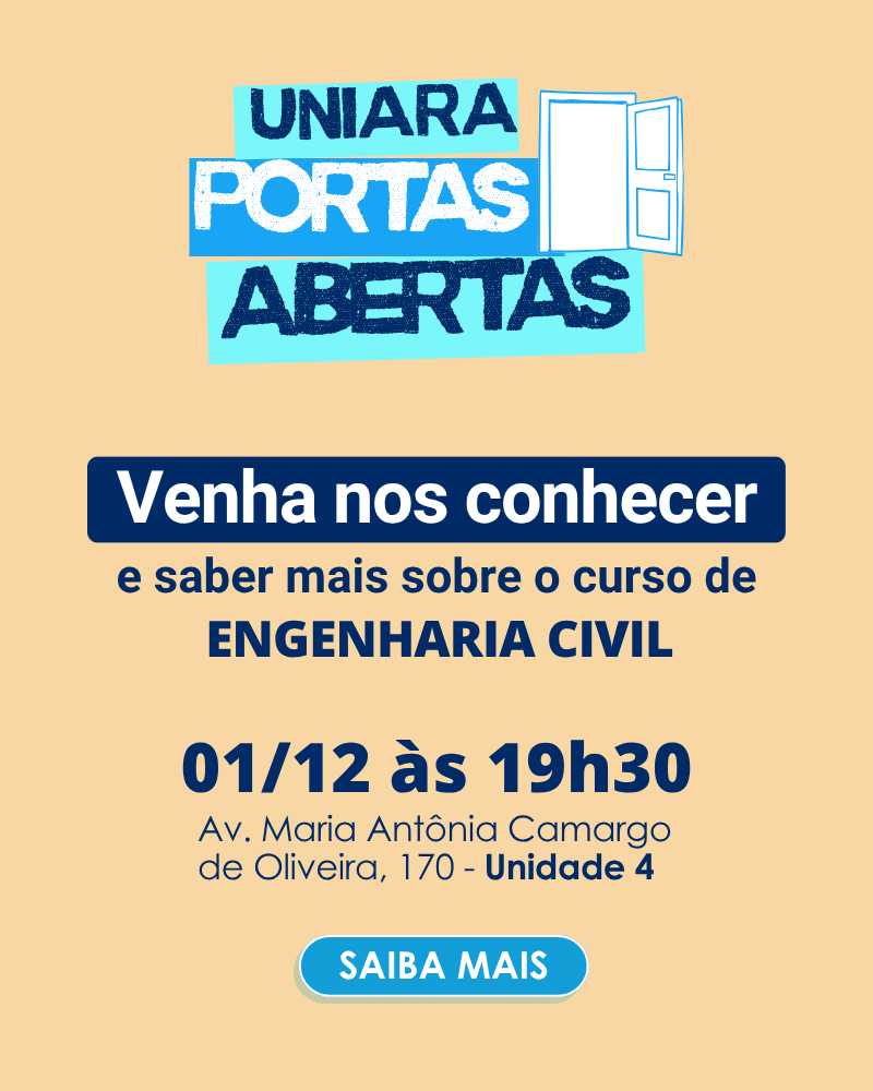 Uniara Portas Abertas - Engenharia Civil (versão mobile)