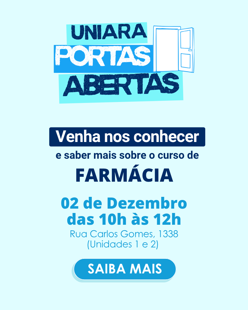 Uniara Portas Abertas - Biomedicina (versão mobile)