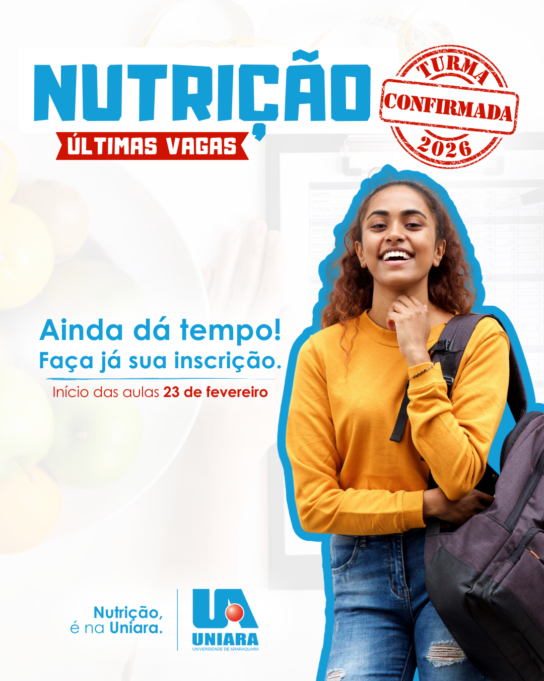 Vestibular Nutrição